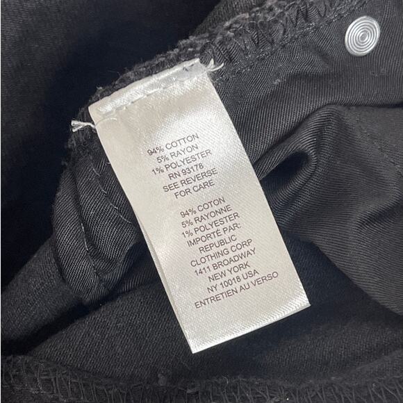 NWT Industry Republic Clothing Black Denim Skirt Women’s Size 6 - Picture 6 of 6